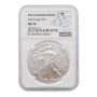 2023 American Silver Eagle MS70 NGC U.S. Invention Series Swimming Flippers Label 