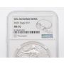 2023 American Silver Eagle MS70 NGC U.S. Invention Series Pacemaker Label 