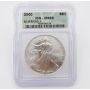 2000 American Silver Eagle ICG MS69 Certified $1 .999 Fine Silver Coin