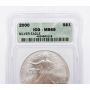 2000 American Silver Eagle ICG MS69 Certified $1 .999 Fine Silver Coin
