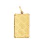 2.5 Gram Credit Suisse .999 Fine Gold Bar with 22K Gold Bezel 3.23g 