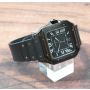 Cartier Santos de Cartier WSSA0039 39.8mm ADLC Black Steel Mens Watch box/card