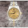 Tudor Glamour Date Ref. 55003 Champagne Dial Gold and Stainless 36mm Mens Watch