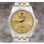 Tudor Glamour Date Ref. 55003 Champagne Dial Gold and Stainless 36mm Mens Watch