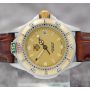 Vintage TAG Heuer Professional 200 995.408A Quartz Gold Dial 28mm Womens Watch