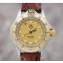 Vintage TAG Heuer Professional 200 995.408A Quartz Gold Dial 28mm Womens Watch