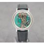 Bulova Accutron Spaceview Round 1965 M5 Stainless Steel 35mm Vintage Mens Watch