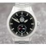 Ball Aviator Dual Time Automatic GM2086C Black Dial Swiss Made Mens Watch