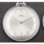 Oris 652 KIF Working Silver Dial Baton Markers Pocket Watch