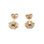 14K Yellow Gold 0.32ct Round Brilliant Diamond Stud Earrings VS-SI