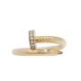 Cartier Juste un Clou Ring Classic Model Rose Gold with Diamonds Size 54 Nail
