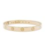 Vintage Cartier Love Bracelet 1970 18K Yellow Gold Bangle Size: 17 