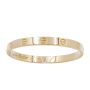 Vintage Cartier Love Bracelet 1970 18K Yellow Gold Bangle Size: 17 