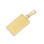 1 Gram Credit Suisse Gold Bar Pendant Serial #07488 14K Yellow Gold Bezel 1.33 g