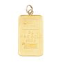 Credit Suisse 5 Gram Gold Bar Pendant 999.9 Fine Serial #128529 Soldered Bail