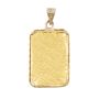 Johnson Matthey 1 Gram JM Gold Bar Pendant 9999 Fine Serial #07332 14K Yellow Gold Bezel & Bail 