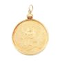 1991 1/4 oz Gold Panda Coin Pendant – Large Date – .999 Fine 14K Gold Bezel – 8.364g Total