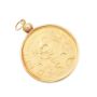 1991 1/4 oz Gold Panda Coin Pendant – Large Date – .999 Fine 14K Gold Bezel – 8.364g Total