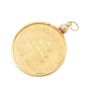 1991 1/4 oz Gold Panda Coin Pendant – Large Date – .999 Fine 14K Gold Bezel – 8.364g Total