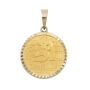 1989 1/10 oz Gold Panda Coin Pendant – .999 Fine – 14K Gold Bezel – 3.704g Total