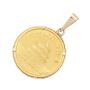 1989 1/10 oz Gold Panda Coin Pendant – .999 Fine – 14K Gold Bezel – 3.704g Total