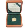 2001 Cook Islands 2.5 Gram Gold Coin Year of the Snake .9999 Fine Proof coin with Box & COA