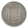 1857 Itallian States Naples and Sicily 120 Grana silver coin VF+