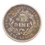 1883 hawaii silver Dime 10c FINE