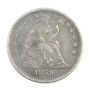 1859 seated liberty Half Dime nice VF+