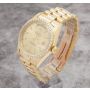 Rolex President Day-Date 18038 18K Yellow Gold Diamond Dial & Bezel Mens Watch