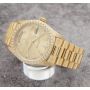 Rolex President Day-Date 18038 18K Yellow Gold Diamond Dial & Bezel Mens Watch