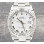Rolex Datejust 36 126200 2021 White Dial Roman Numerals Stainless Steel Watch