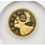 2010 Canada Gold Caribou 25 Cent Coin .9999 Pure 0.5g 