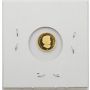 2010 Canada Gold Caribou 25 Cent Coin .9999 Pure 0.5g 