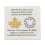 2016 Masters Club Renewed Library of Parliament $1 Silver Dollar 2 oz Proof 