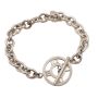 Tiffany & Co. Atlas Sterling Silver Toggle Bracelet 7.5