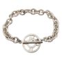 Tiffany & Co. Atlas Sterling Silver Toggle Bracelet 7.5