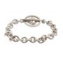 Tiffany & Co. Atlas Sterling Silver Toggle Bracelet 7.5