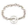 Tiffany & Co. Atlas Sterling Silver Toggle Bracelet 7.5