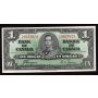 1937 Canada $1 banknote Choice Uncirculated Coyne Towers Serial T/N 9957023
