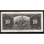 1937 Canada $10 banknote Coyne Towers C/T 2829598 nice AU