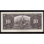 1937 Canada $10 banknote Coyne Towers E/T 9216469 EF+