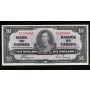 1937 Canada $10 banknote Coyne Towers Z/D 7106661 Choice AU