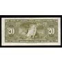 1937 Canada $20 banknote Coyne Towers  J/E 7252755 nice AU