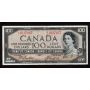 1954 Canada $100 devils face banknote  Beattie Coyne  A/J 1937667 VF+