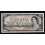1954 Canada $100 devils face banknote  Beattie Coyne  A/J 1941235 VF+