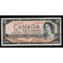 1954 Canada $50 devils face banknote Beattie Coyne A/H 1823852 VF