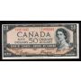 1954 Canada $50 devils face banknote Beattie Coyne A/H 1661445 VF
