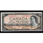 1954 Canada $50 devils face banknote Beattie Coyne A/H 1709233 nice VF+