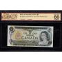1973 Canada $1 replacement note Lawson Bouey *IL 1803608 BCS GEM UNC-66